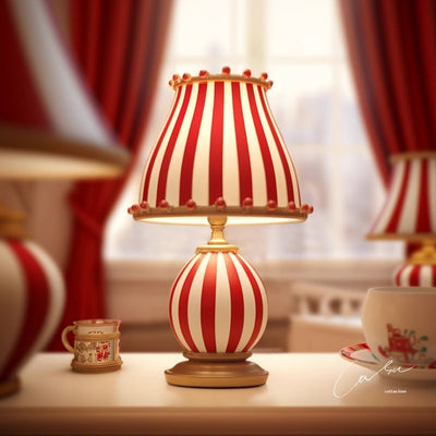 American Circus Table Lamp Retro Bedroom Bedside Lamp