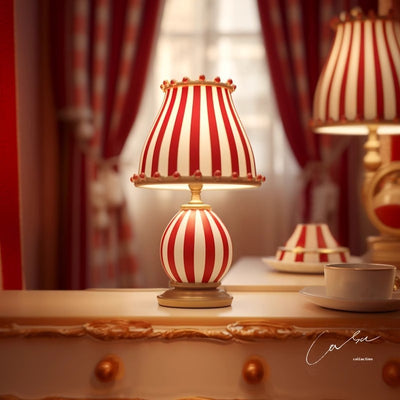 American Circus Table Lamp Retro Bedroom Bedside Lamp