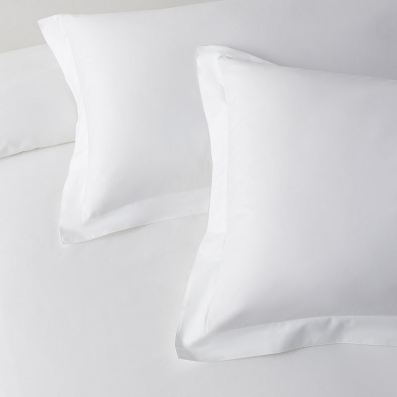 Hotel Cloth Product Bed Pure White Four-piece Set Bed Sheet